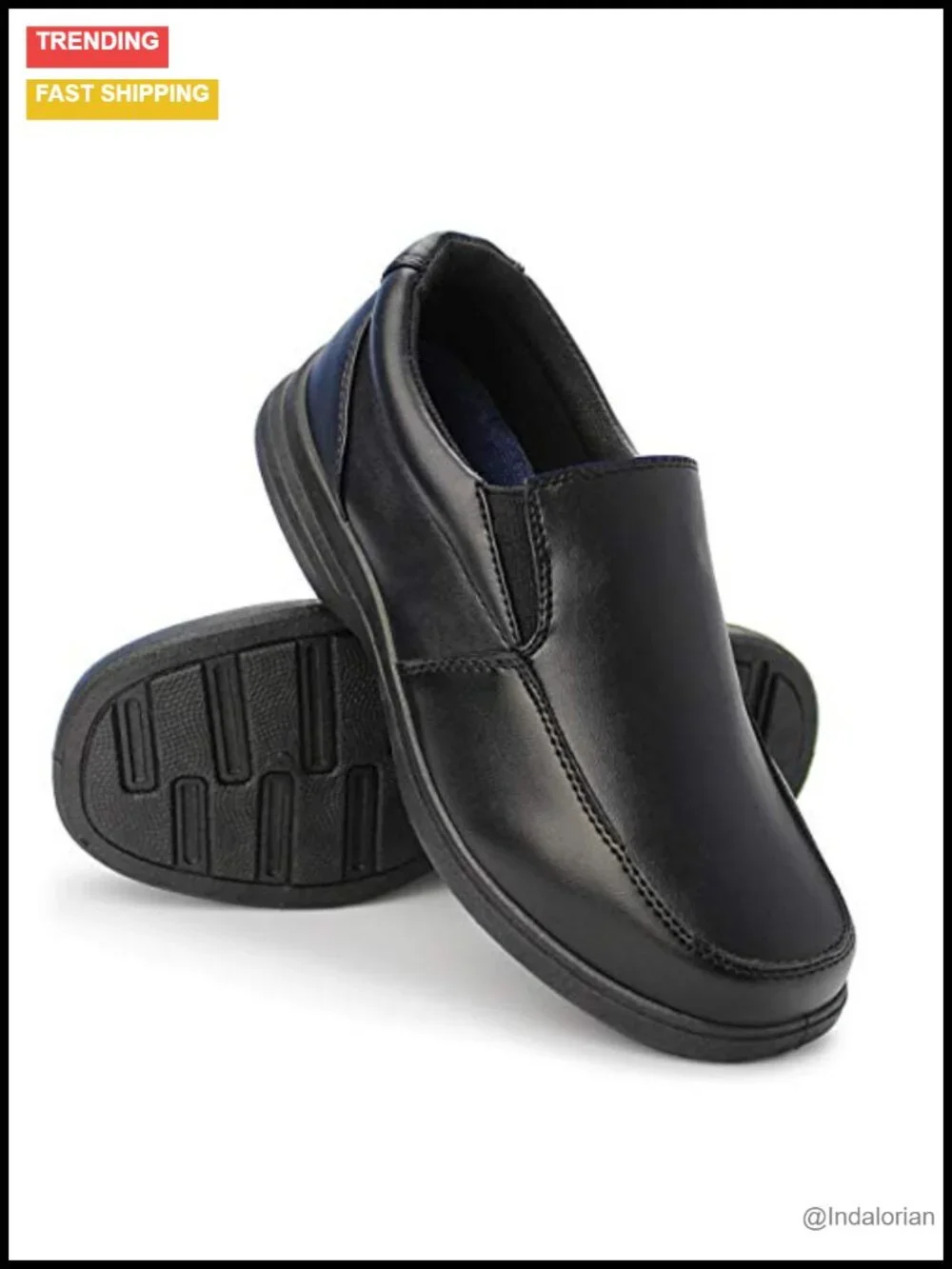 Boys School Uniform Loafer Dress Shoes - Slip On & Lace Up